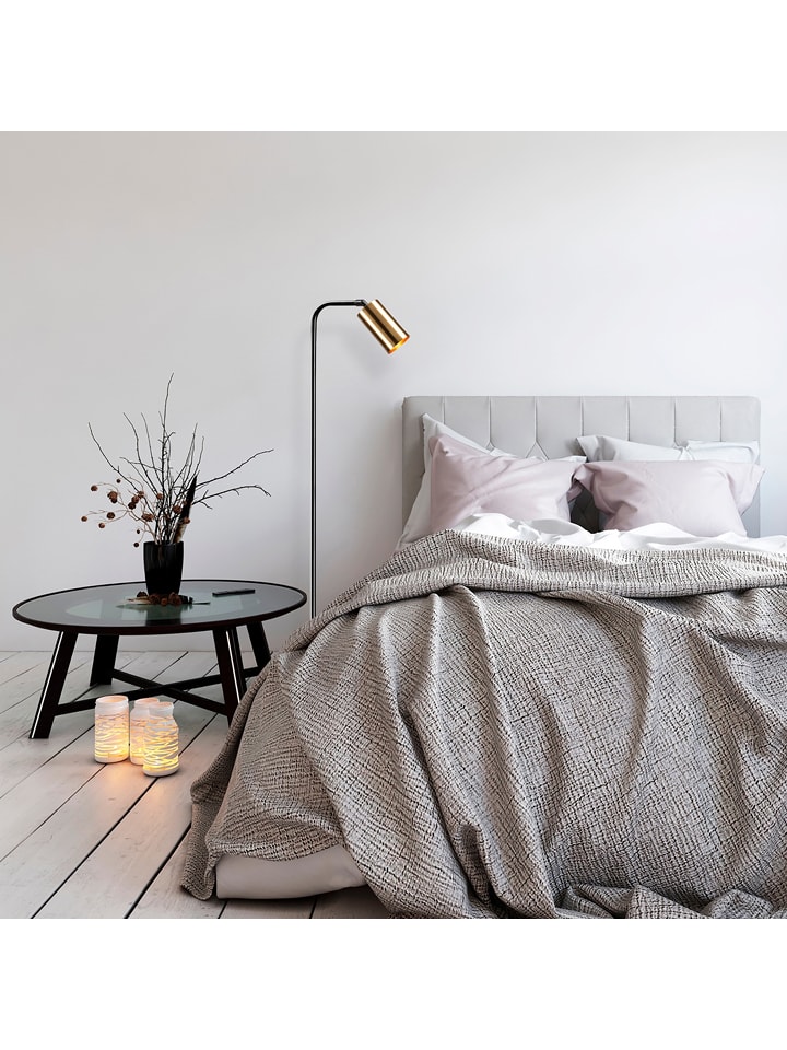 Opviq Lampa stojąca w kolorze czarnym - wys. 120 x Ø 28 cm rozmiar: onesize