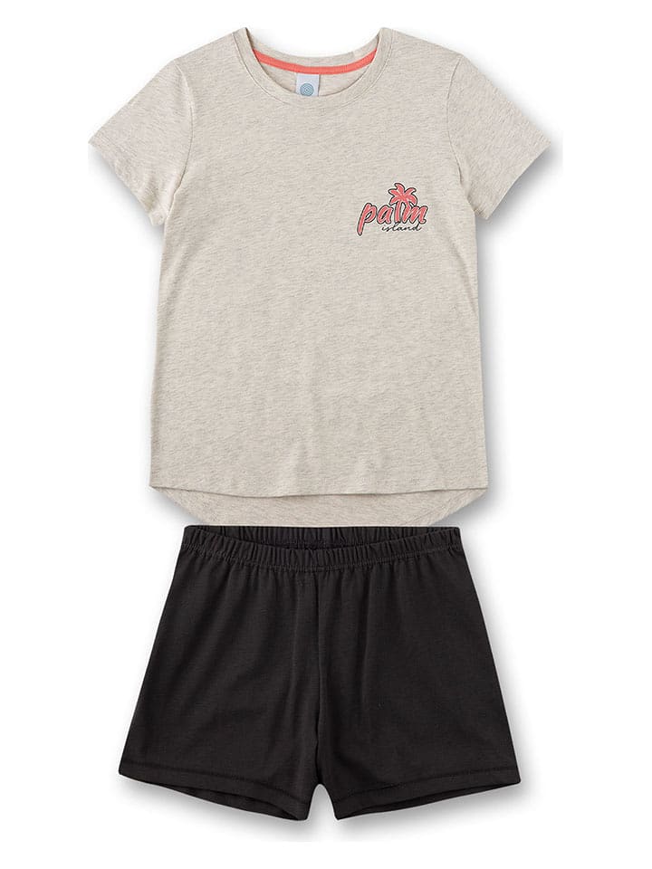 Sanetta Piżama w kolorze szaro-czarnym rozmiar: 140