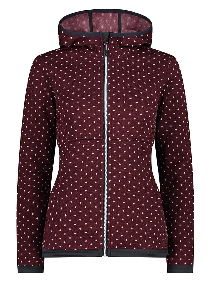 cmp Kurtka polarowa w kolorze bordowym rozmiar: 44