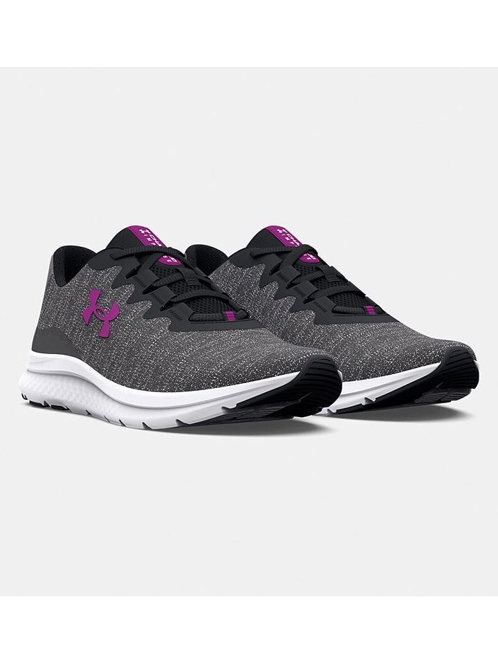 Under Armour Buty "Charged Impulse 3" w kolorze szarym do biegania rozmiar: 40,5