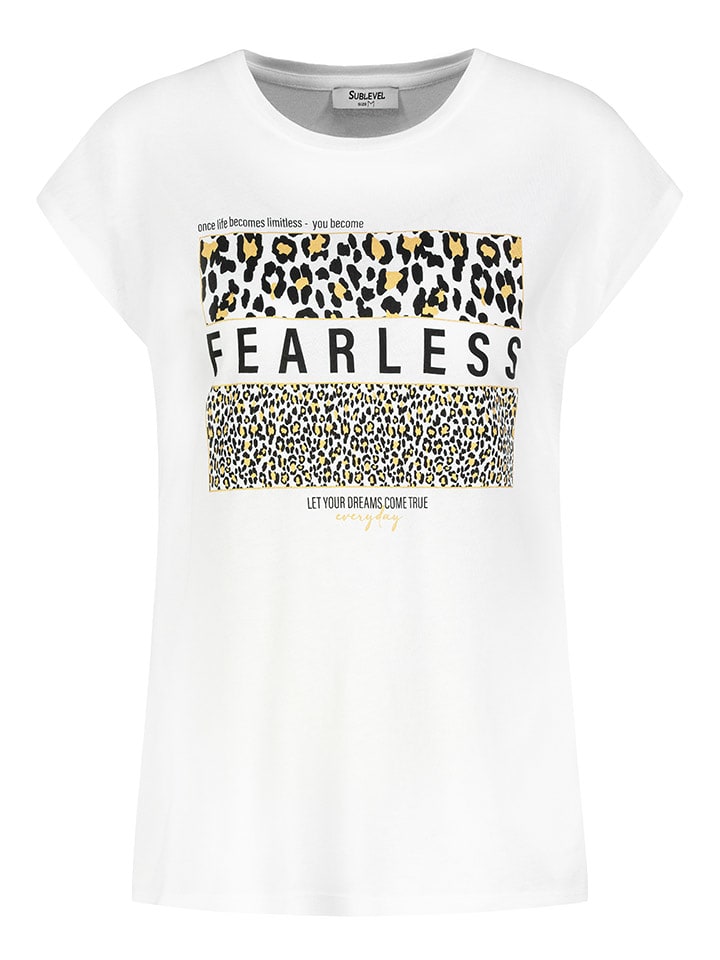 Sublevel Koszulka w kolorze białym rozmiar: S