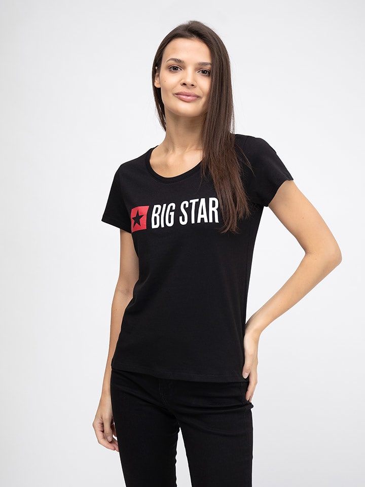 BIG STAR Koszulka w kolorze czarnym rozmiar: L