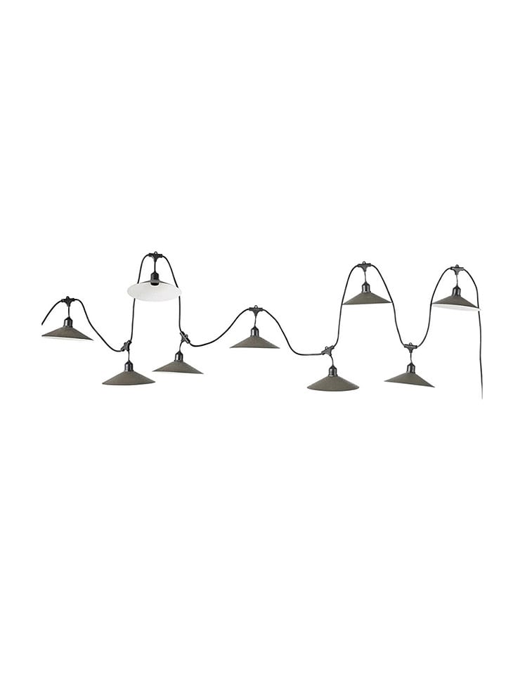 lumisky Girlanda LED "Vinty" w kolorze czarnym - dł. 600 cm rozmiar: onesize