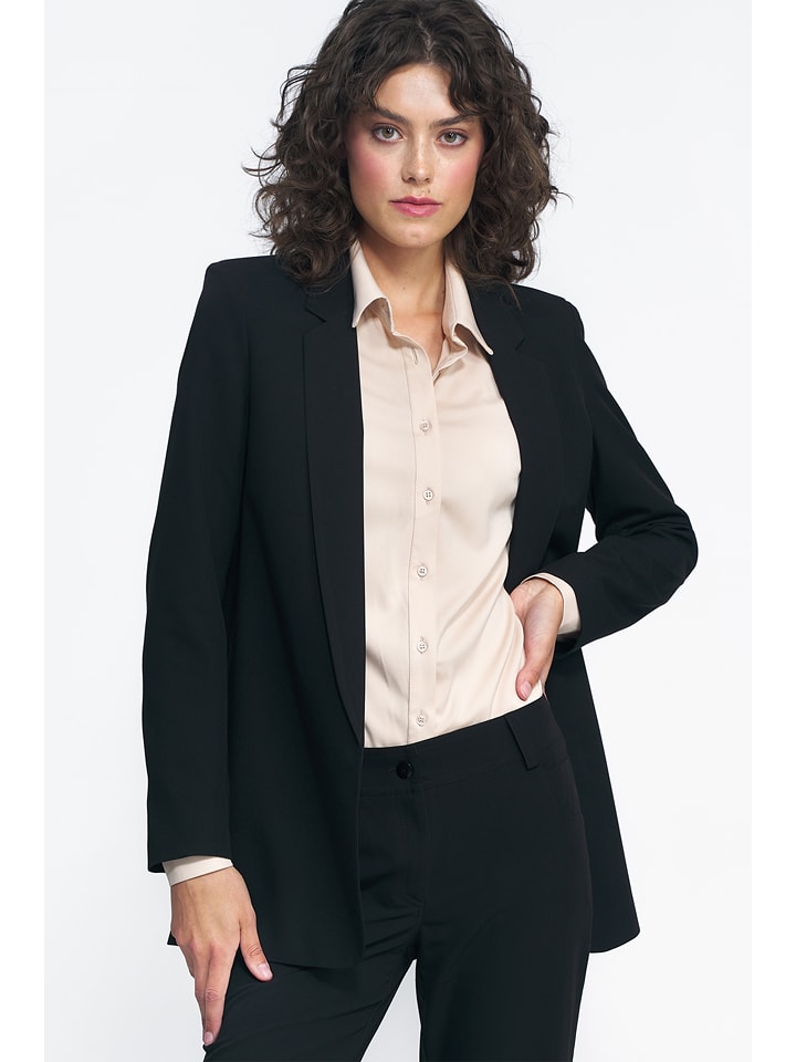 Nife Blezer w kolorze czarnym rozmiar: 44