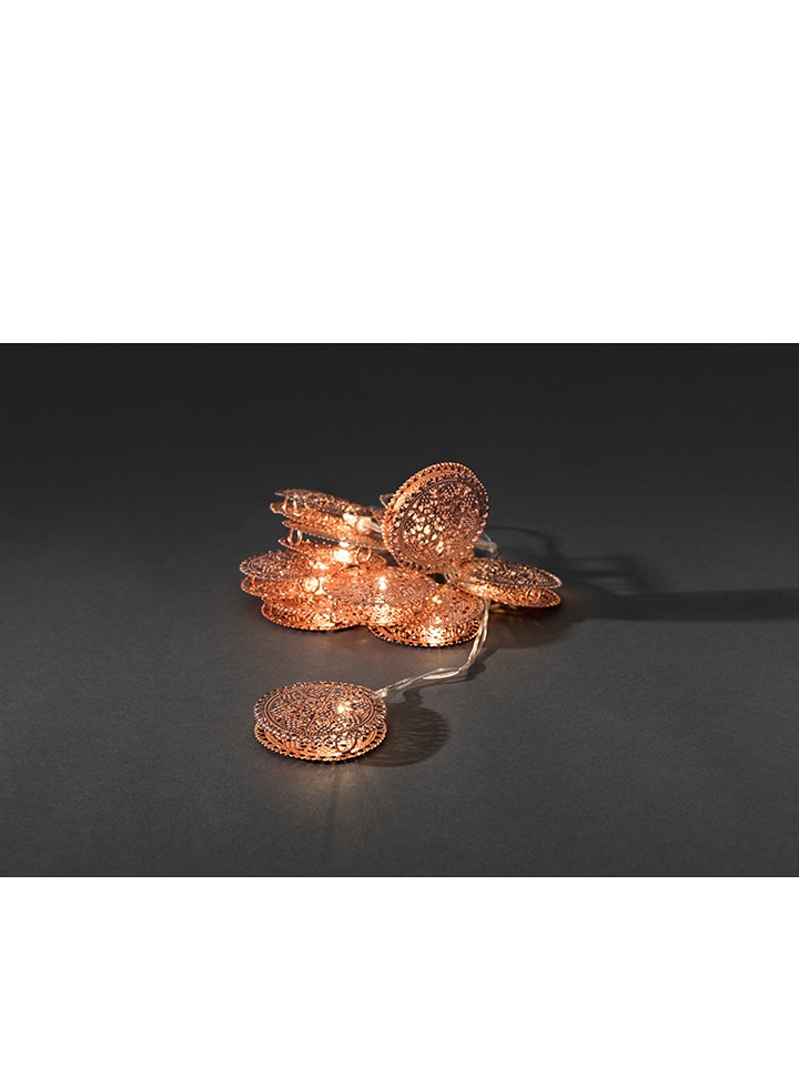 Konstsmide Girlanda LED w kolorze miedzianym - dł. 120 cm rozmiar: onesize