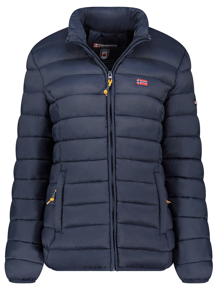 Geographical Norway Kurtka pikowana "Atikolor" w kolorze granatowym rozmiar: M