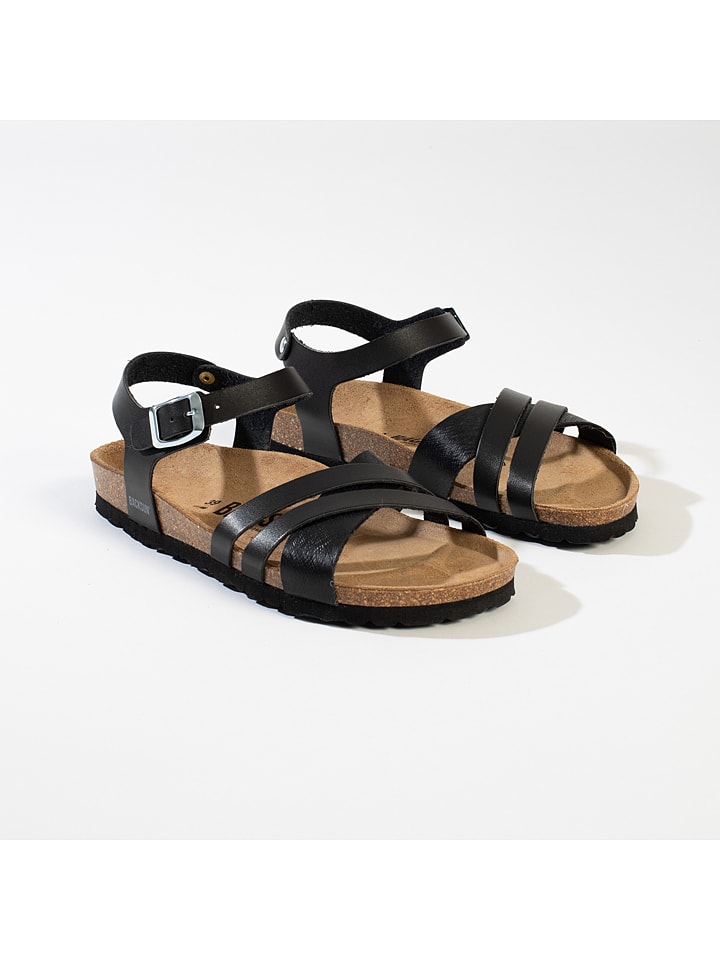 BACKSUN Sandały "Andes" w kolorze czarnym rozmiar: 42