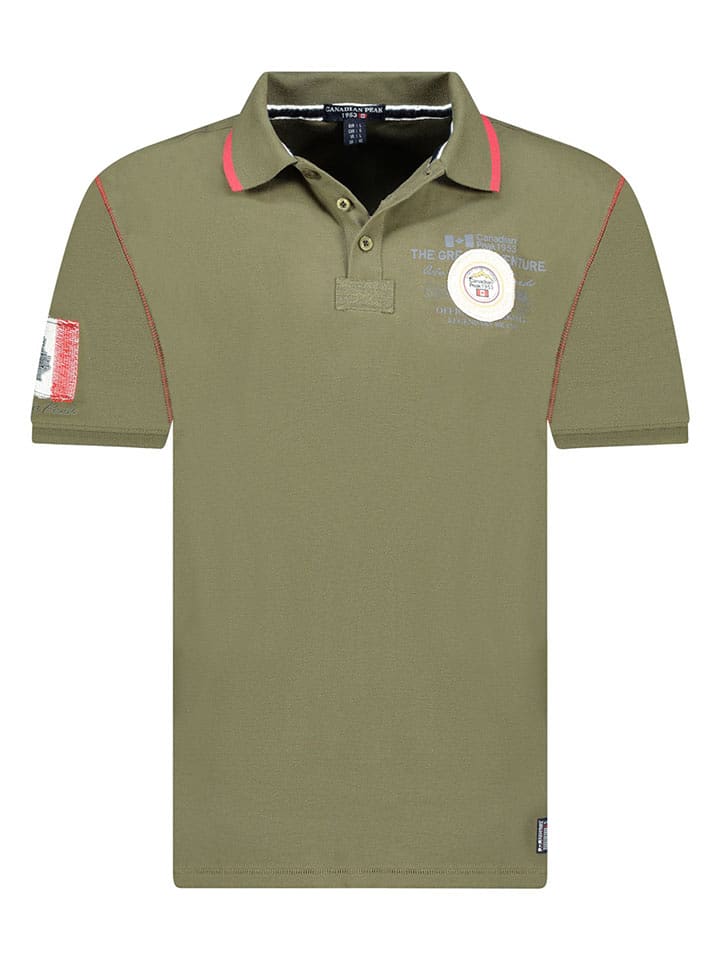 Canadian Peak Koszulka "Kilsvikeak" w kolorze khaki rozmiar: M