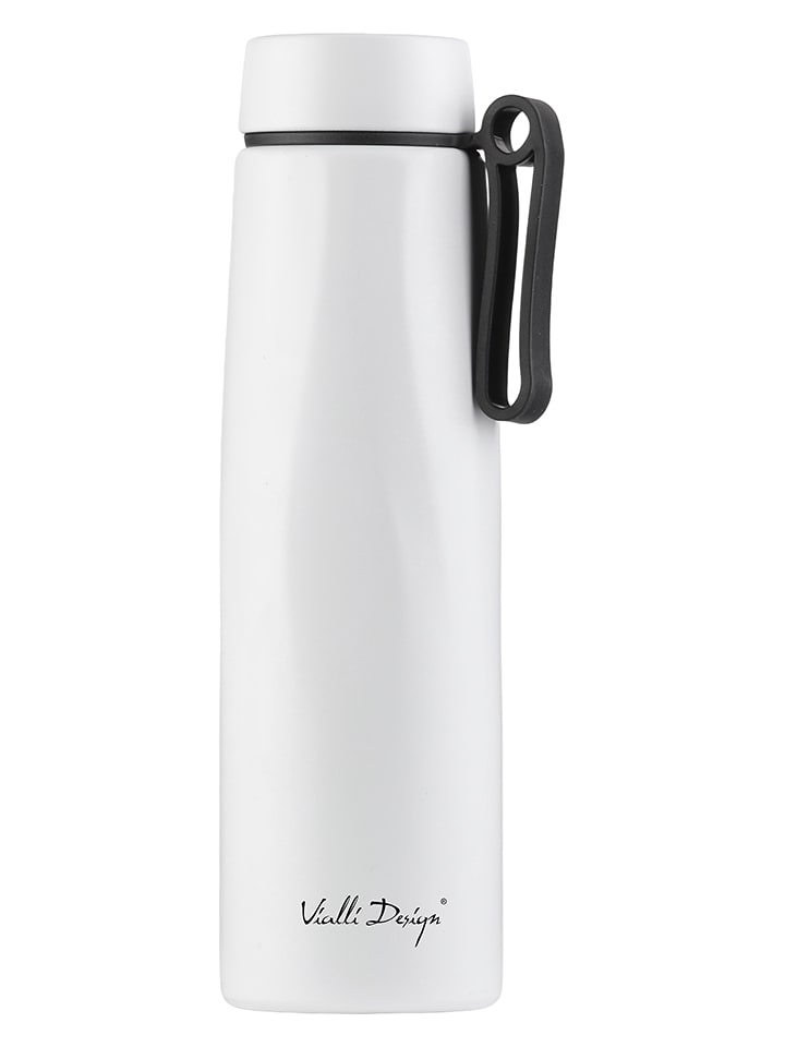 Vialli Design Termos w kolorze białym - 500 ml rozmiar: onesize
