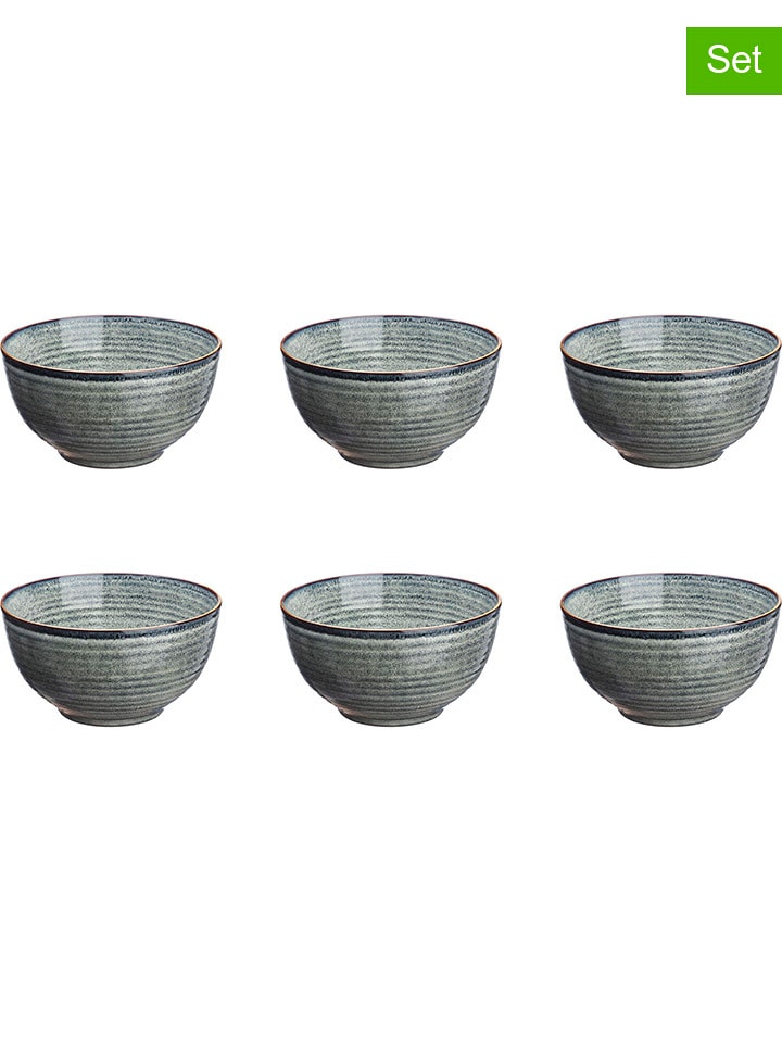 Björn Miski (6 szt.) "Zen" w kolorze szarym - Ø 14 cm rozmiar: onesize