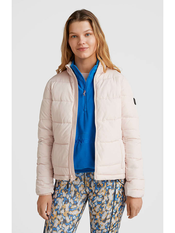 O'Neill Kurtka pikowana "Altum Mode" w kolorze jasnoróżowym rozmiar: L