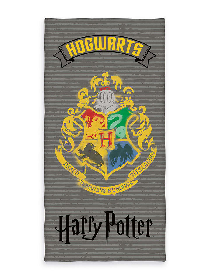 Herding Ręcznik prysznicowy "Harry Potter" w kolorze szarym rozmiar: 75x150 cm