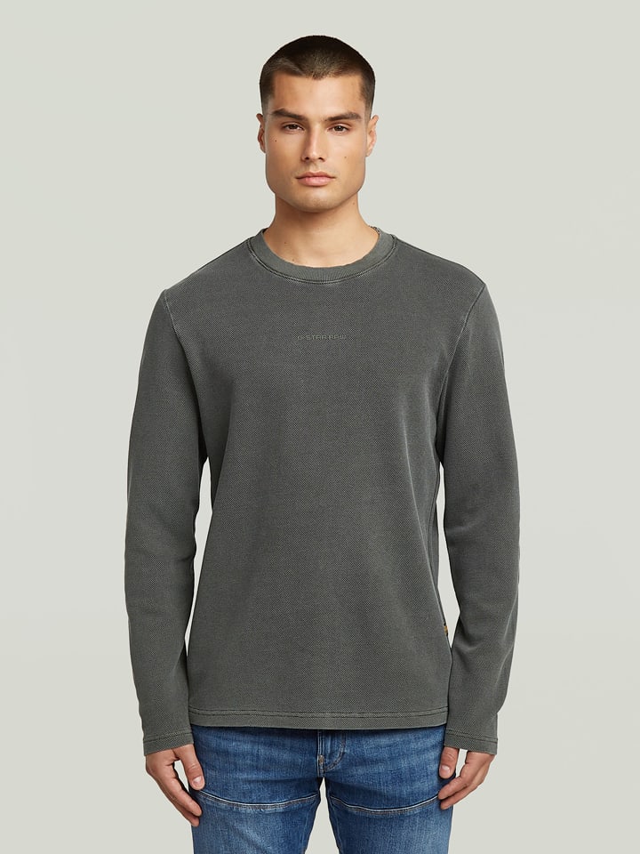 G-Star Sweter w kolorze ciemnoszarym rozmiar: L