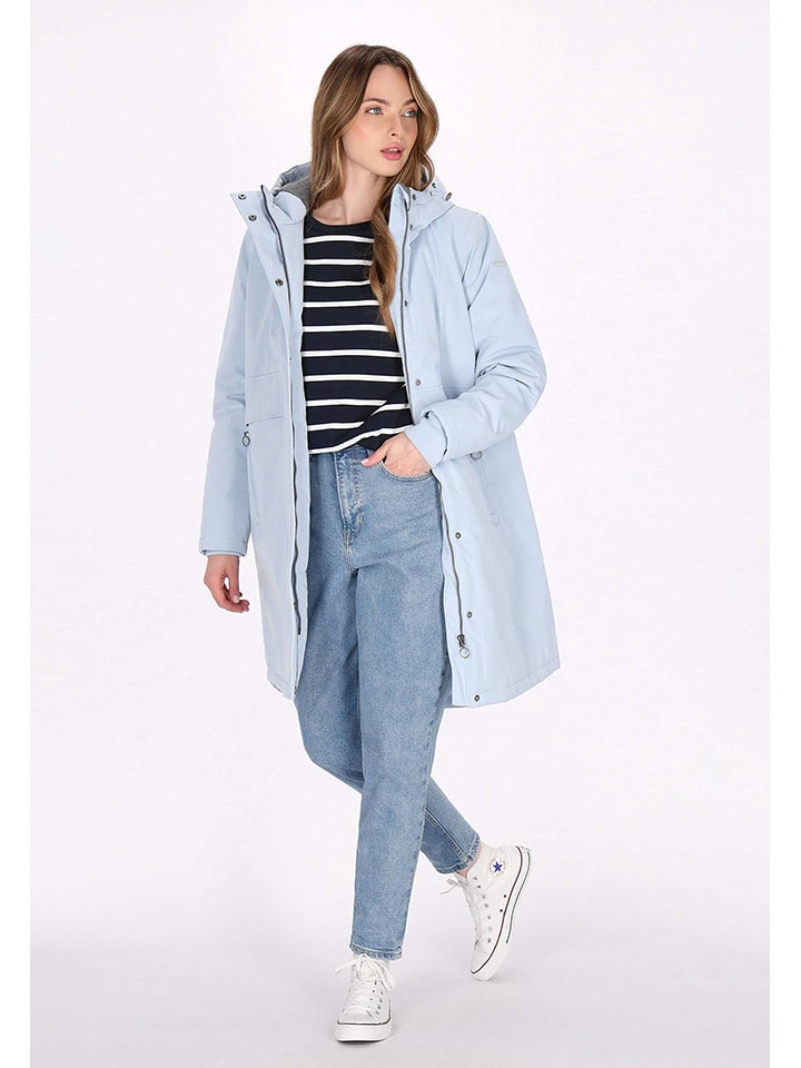 Schmuddelwedda Parka w kolorze błękitnym rozmiar: L