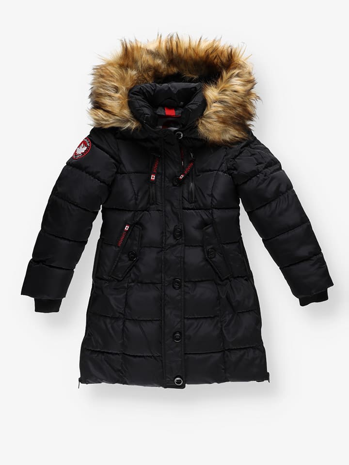 CANADA weather gear Parka w kolorze czarnym rozmiar: 122/128