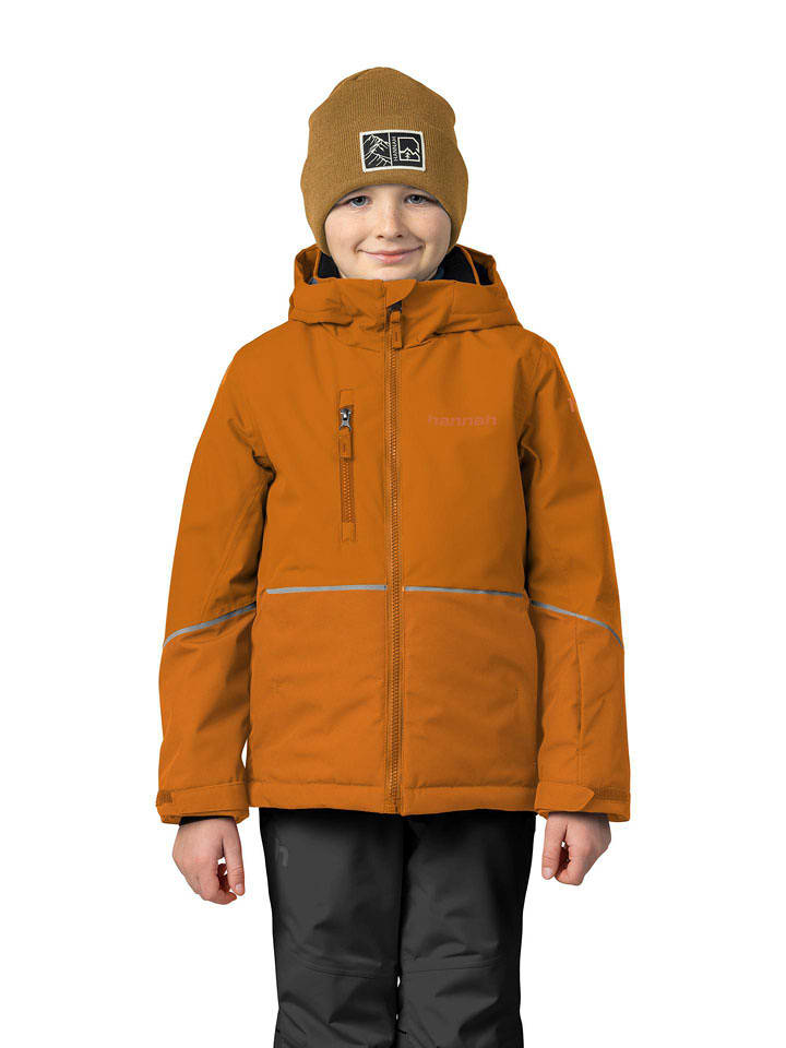 Hannah Kurtka narciarska "Anakin" w kolorze jasnobrązowym rozmiar: 134/140