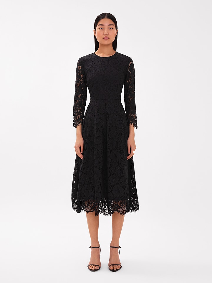 IVY OAK Sukienka "Flared" w kolorze czarnym rozmiar: 34