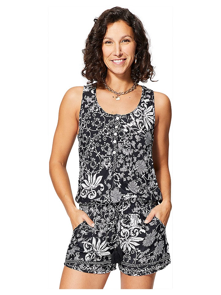 Ipanima Kombinezon w kolorze biało-czarnym rozmiar: 38/40