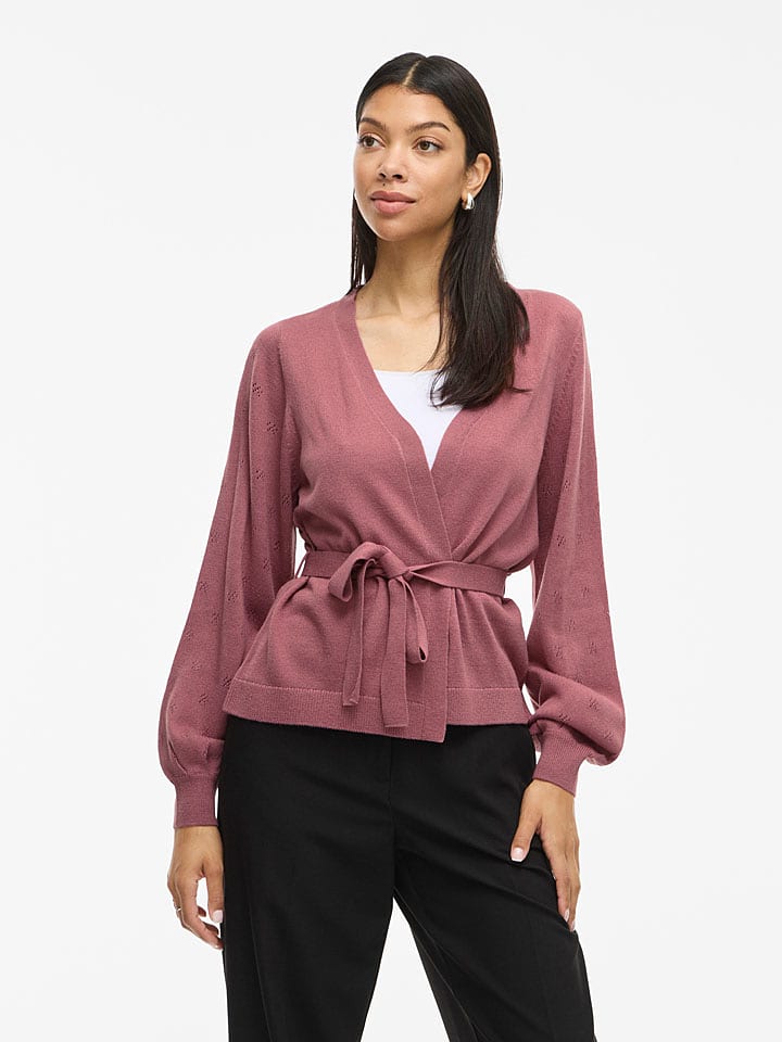 Vila Kardigan "Viava" w kolorze jagodowym rozmiar: S
