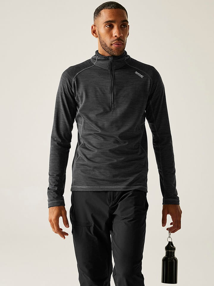 Regatta Bluza polarowa "Yonder II" w kolorze antracytowym rozmiar: 4XL