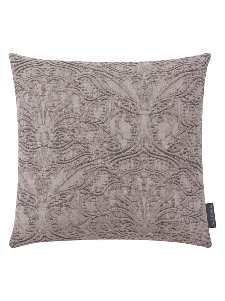 Magma Heimtex Poszewka "Levelin" w kolorze szarym na poduszkę - 50 x 50 cm rozmiar: onesize
