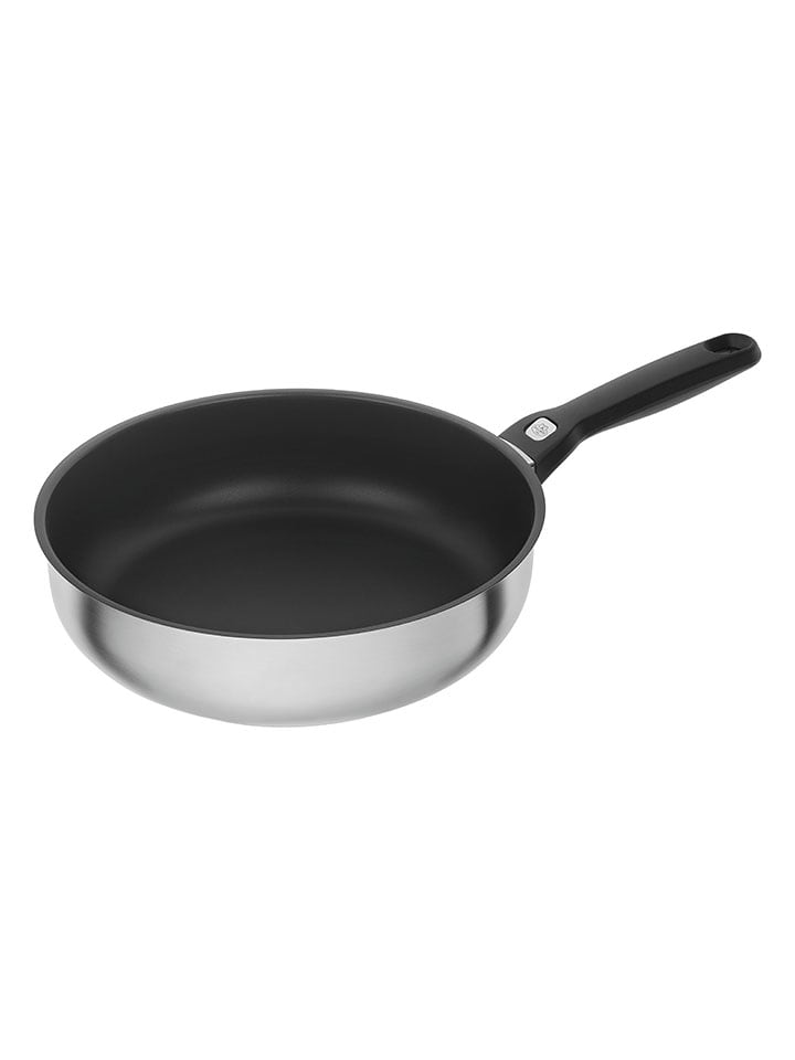 Ballarini Patelnia "Pesaro" w kolorze srebrno-czarnym - Ø 28 cm rozmiar: onesize