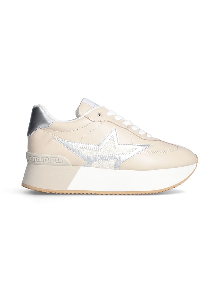 Liu Jo Sneakersy w kolorze srebrno-beżowym rozmiar: 38