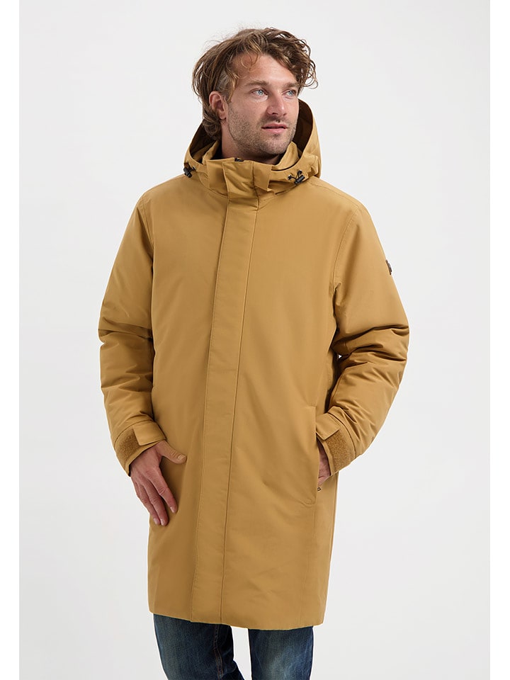 TRAVELIN' Kurtka przejściowa 2w1 "Hemming" w kolorze żółto-czarnym rozmiar: 3XL