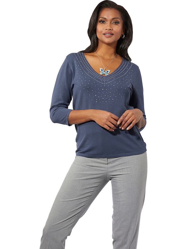 WITT WEIDEN Sweter w kolorze niebieskim rozmiar: 54