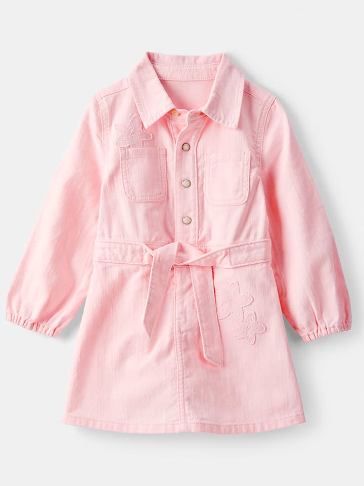 OshKosh Sukienka dżinsowa w kolorze jasnoróżowym rozmiar: 104