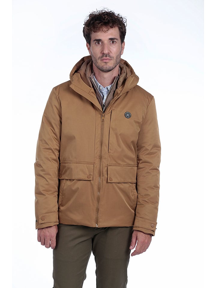 The Time of Bocha Parka w kolorze jasnobrązowym rozmiar: XL