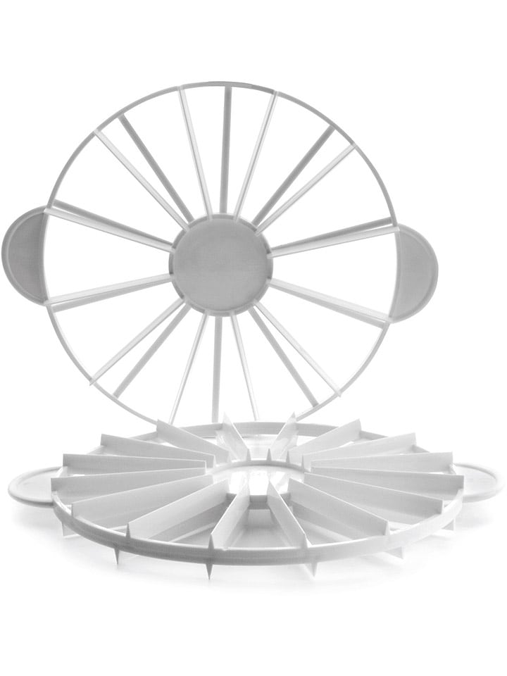 Ibili Znacznik w kolorze białym do ciast - Ø 26 cm rozmiar: onesize