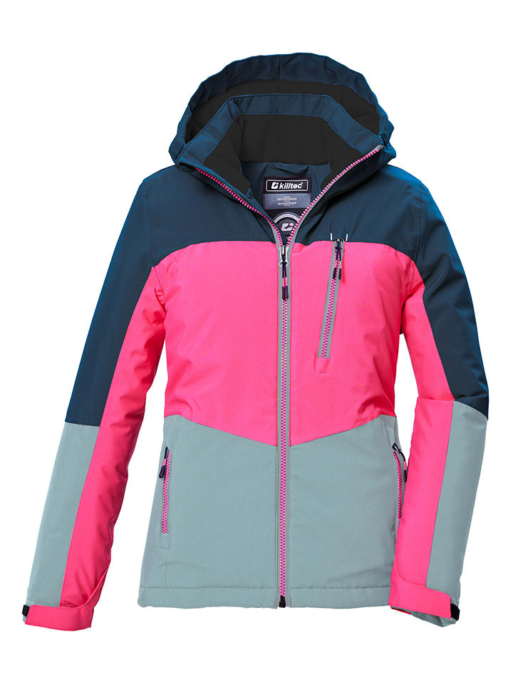 Killtec Kurtka funkcyjna w kolorze granatowo-różowym rozmiar: 164