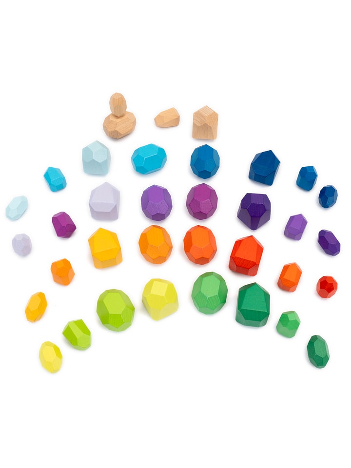 SUNNYSUE Klocki (40 szt.) w różnych kolorach - 3+ rozmiar: onesize