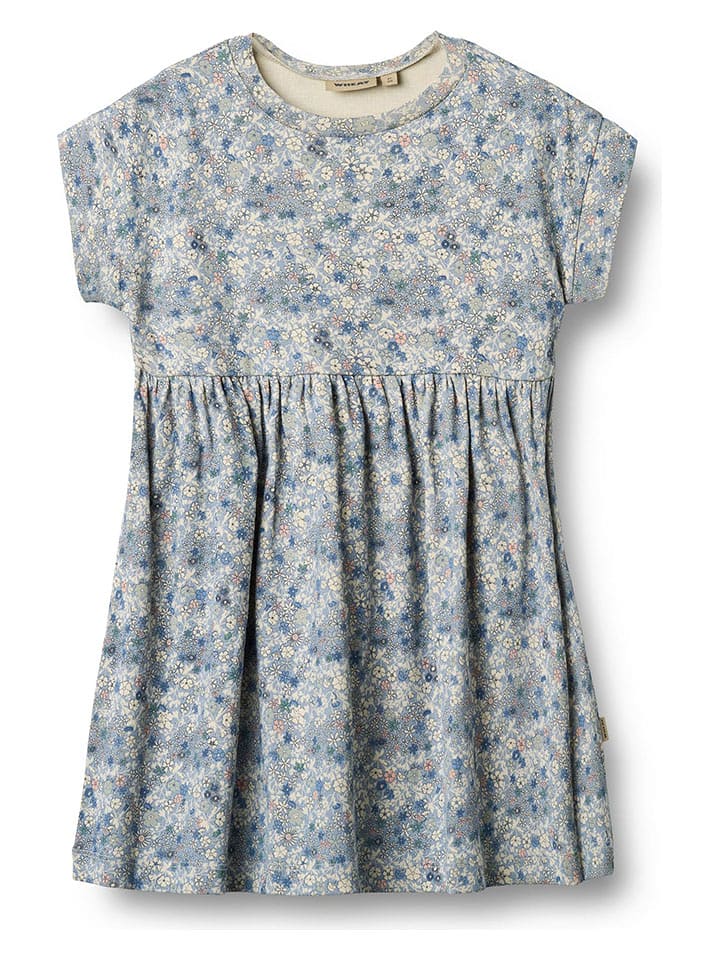 Wheat Sukienka "Emilie" w kolorze błękitno-białym rozmiar: 152