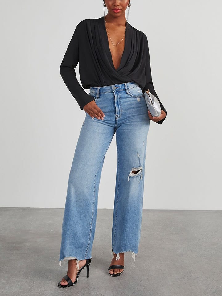 LA Angels Bluzka w kolorze czarnym rozmiar: M