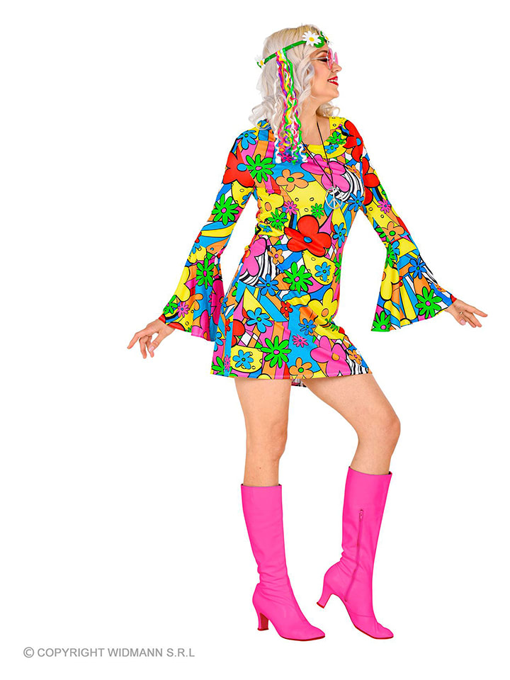 Carnival Party Sukienka kostiumowa ze wzorem rozmiar: M