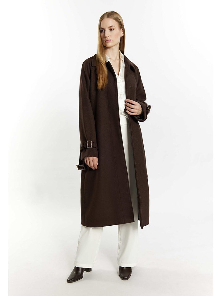 Schmuddelwedda Płaszcz przejściowy w kolorze brązowym rozmiar: XL