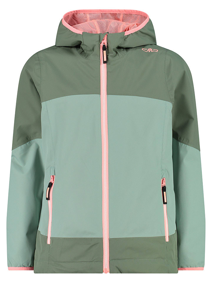 CMP Kurtka przejściowa w kolorze zielonym rozmiar: 176