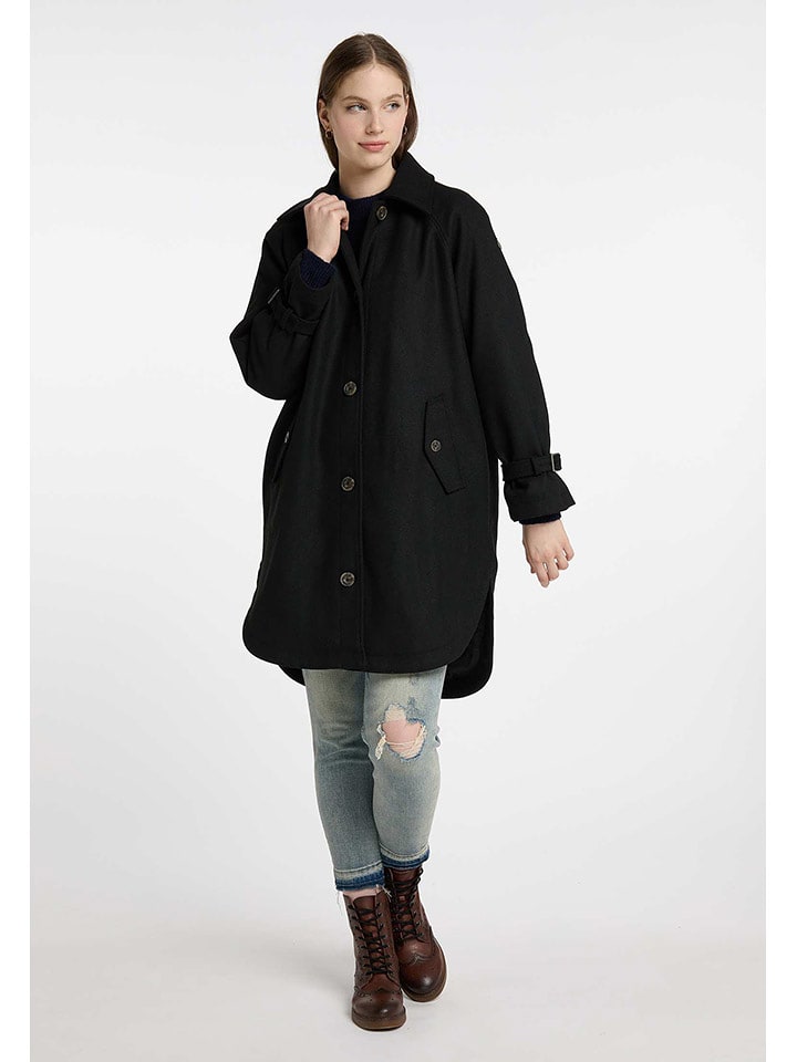Schmuddelwedda Płaszcz przejściowy w kolorze czarnym rozmiar: L