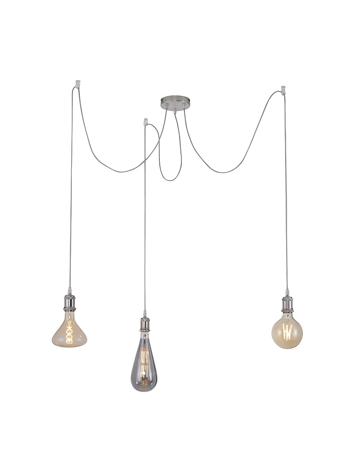 Just Light Lampa wisząca "Diy" w kolorze czarno-beżowym - wys. 300 cm rozmiar: onesize