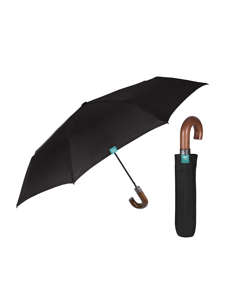 PERLETTI Parasol w kolorze czarnym - Ø 104 cm rozmiar: onesize