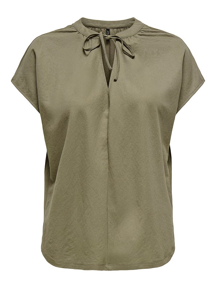 ONLY Bluzka "Jany" w kolorze khaki rozmiar: XS