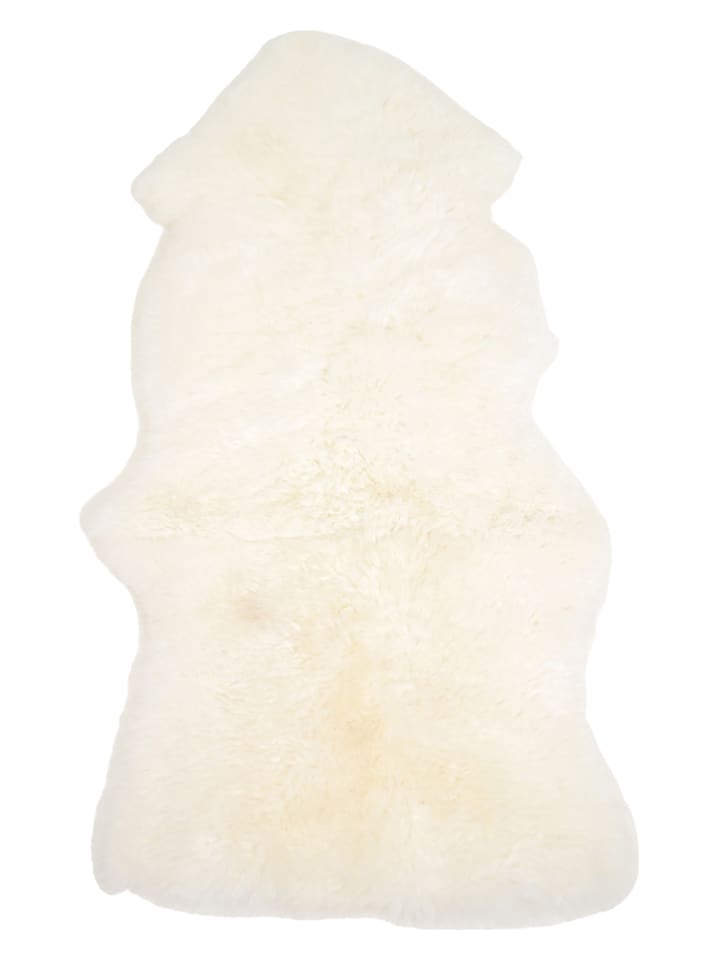 Kaiser Naturfellprodukte Dekoracyjna wyściółka wełniana w kolorze kremowym rozmiar: 130x60 cm