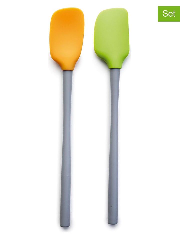 Ibili 2-częściowy zestaw w kolorze żółto-zielonym - dł. 12 cm rozmiar: onesize