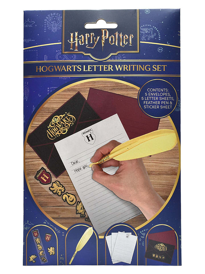 Harry Potter Zestaw "Harry Potter - Magical Locations" ze wzorem do listów rozmiar: onesize