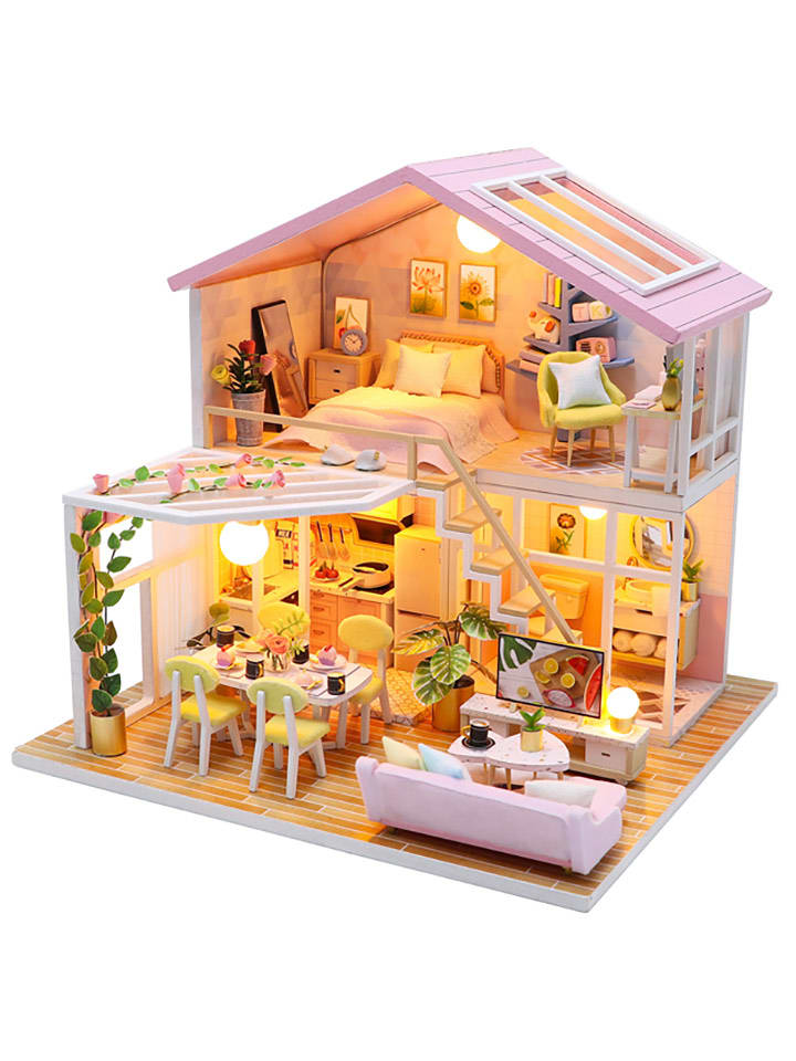 Techkidz Zestaw budowlany "Pink House" - 14+ rozmiar: onesize