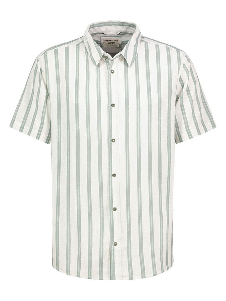 Eight2Nine Koszula w kolorze kremowo-jasnozielonym rozmiar: L