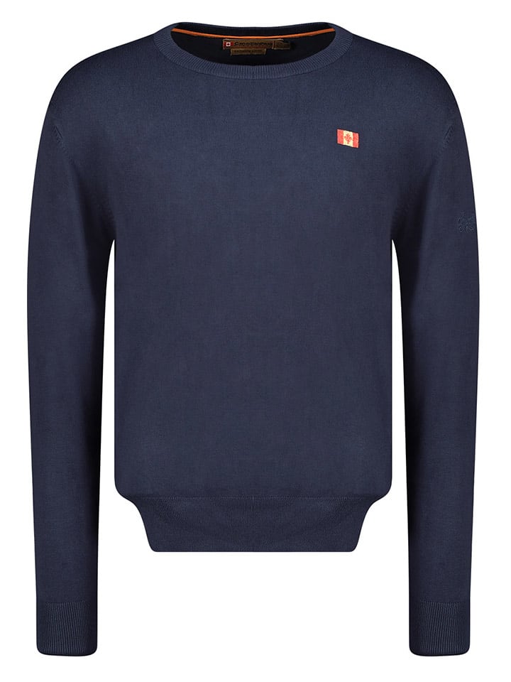 Canadian Peak Sweter "Ferasmeak" w kolorze granatowym rozmiar: L