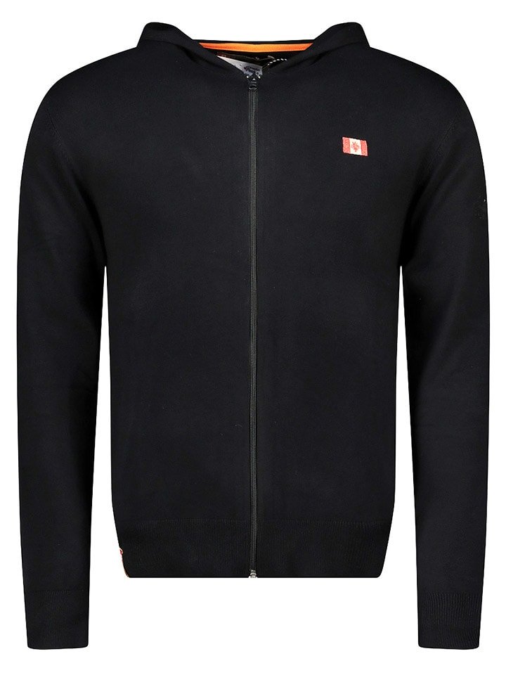 Canadian Peak Kardigan "Felinoodeak" w kolorze czarnym rozmiar: XL